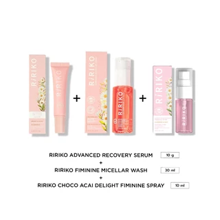 เซตคลั่งรัก RIRIKO SERUM 10 ml + Faminine Wash 30 ml + RIRIKO BODY SPRAY 10 ML