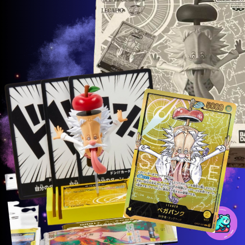 [พร้อมส่ง]  Reka Fig Weekly Shonen Jump Limited. / Reka Fig + Leader Card: Dr. Vegapunk / One Piece 