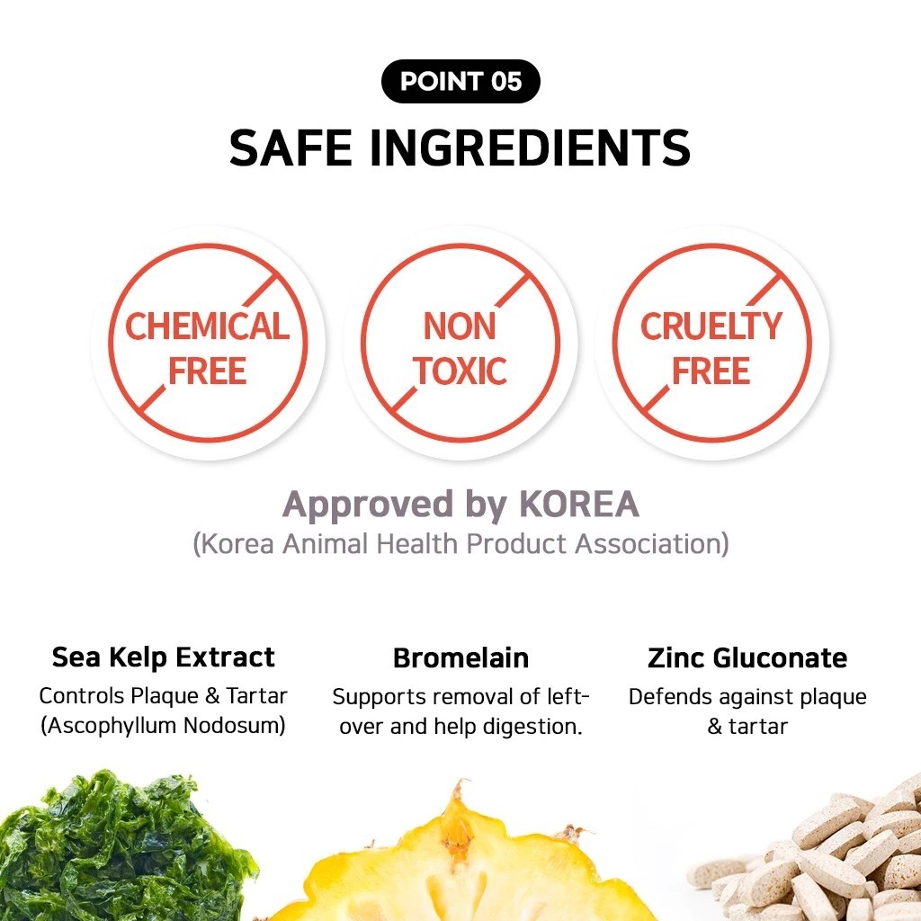 [Junglemonster] Melon Flavor Pet Toothpaste ยาสีฟันเจลเมล่อน สำหรับสัตว์เลี้ยง กินง่าย ลดคราบหินปูน - รูปที่ 5