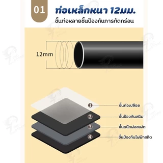 [มีผ้าม่าน] ชั้นวางของ ชั้นวางของใช้อเนกประสงค์ ที่วางของใช้ พร้อมผ้าม่านป้องกันฝุ่นละออง สีขาว/ดำสไตล์มินิมอล QD