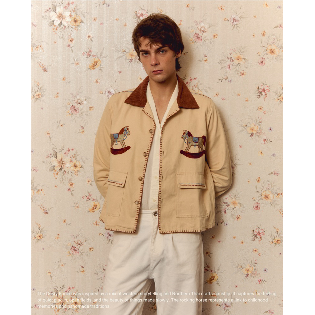 Dusty Rodeo Hand-Embroidered Jacket