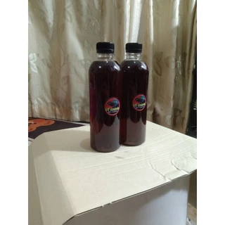 น้ำหมักใบหูกวางผสมสีเสียดสูตรคึก(500ml)สำหรับปลากัด