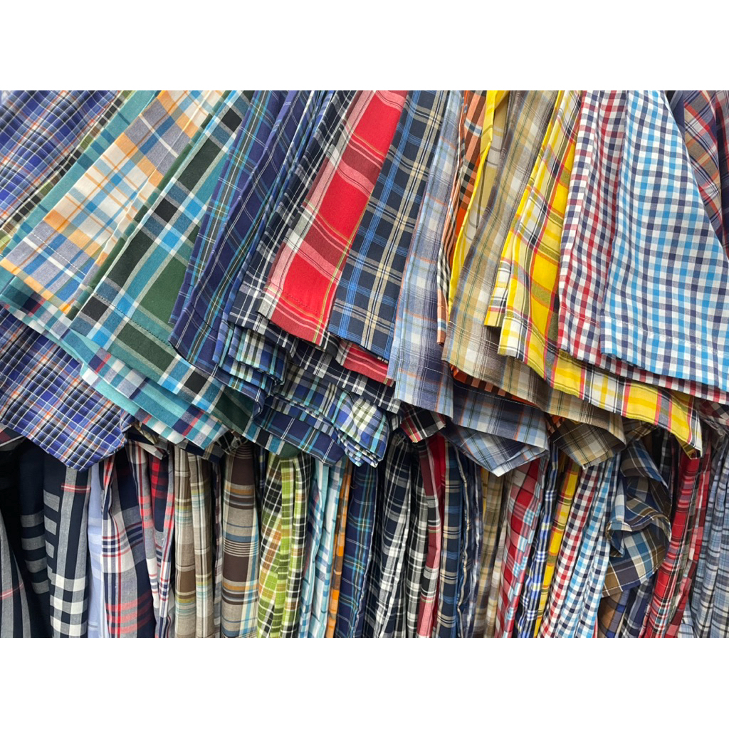 เสื้อเชิ้ต แขนสั้น ไซร้ใหญ่ ๆ 3XL - 7XL อก51“ - อก59”