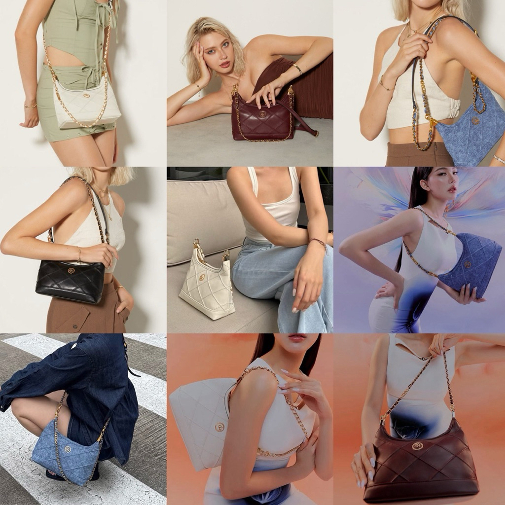 เข้าใหม่✨กระเป๋าสะพายข้าง JAYLEN มาพร้อมสายยาว 6 สี