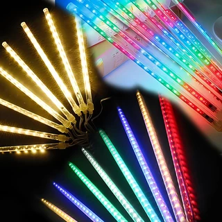 โซล่าเซลล์ แต่งสว ไฟประดับ 30cm solor ไฟตกแต่ง หลากสี ไฟประดับตกแต่งเต็นท์LED หลอดต้นคริสต์มาส