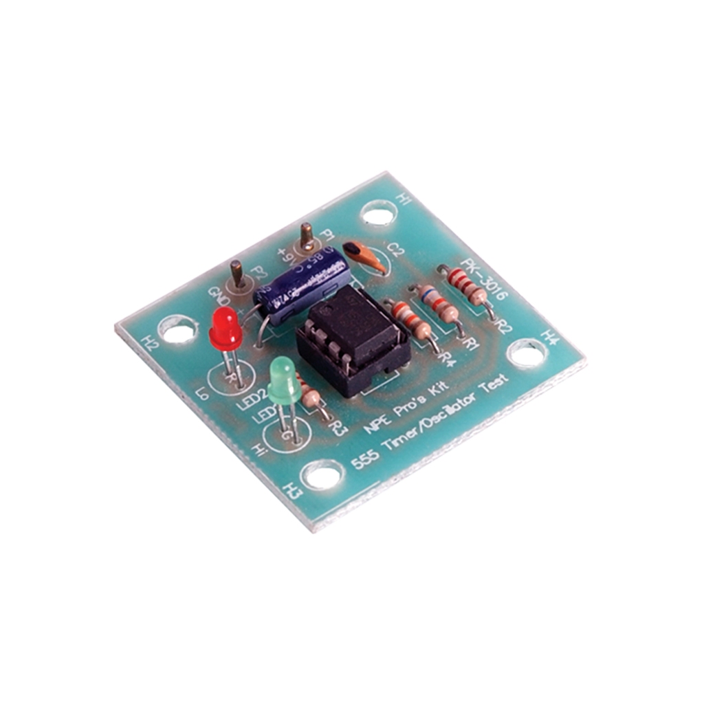 NPE Kit IC 555 Tester PK-3016 ลงปริ้นท์