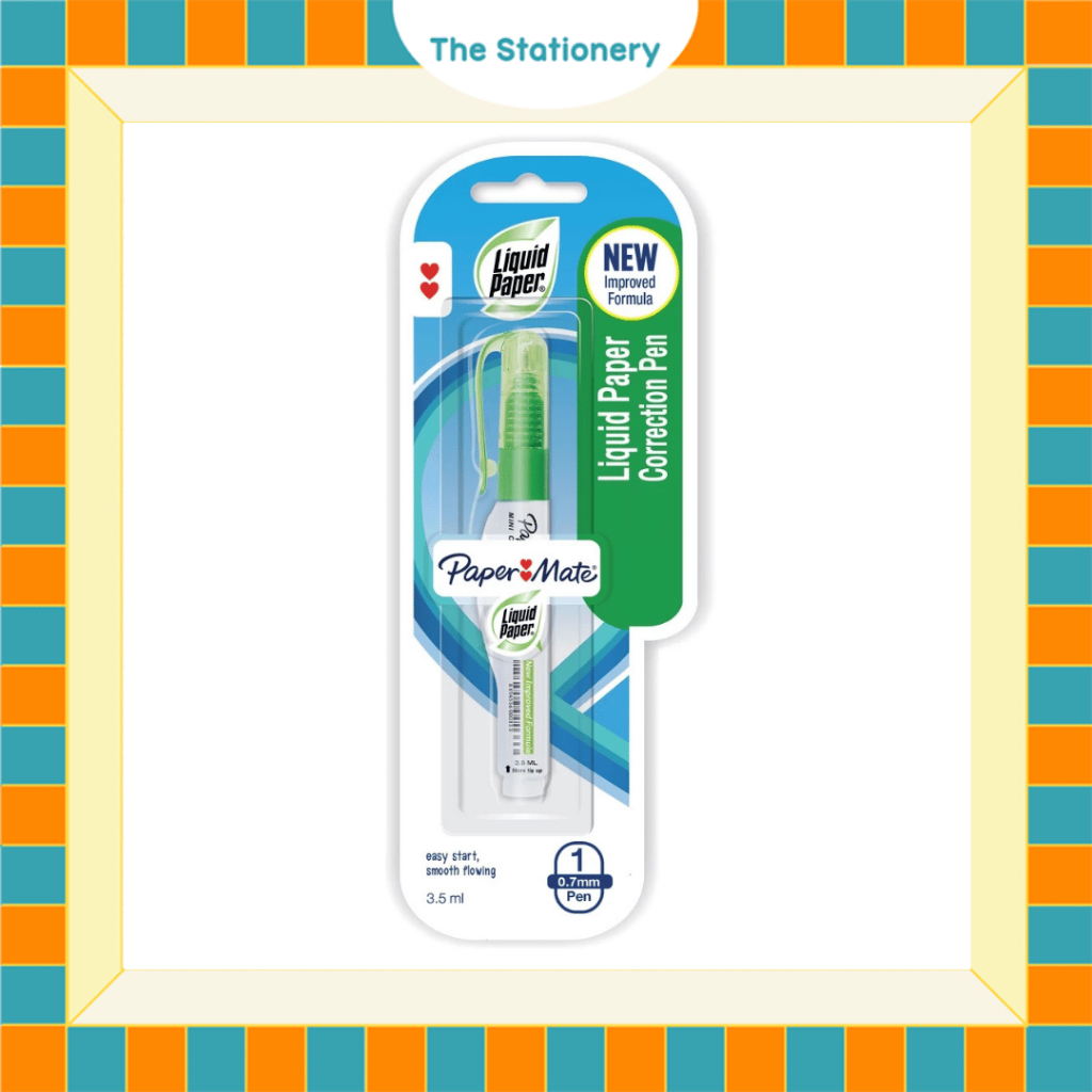 Paper Mate Liquid Paper ปากกาลบคำผิด ลิควิด เปเป้อร์ 3.5 ml.