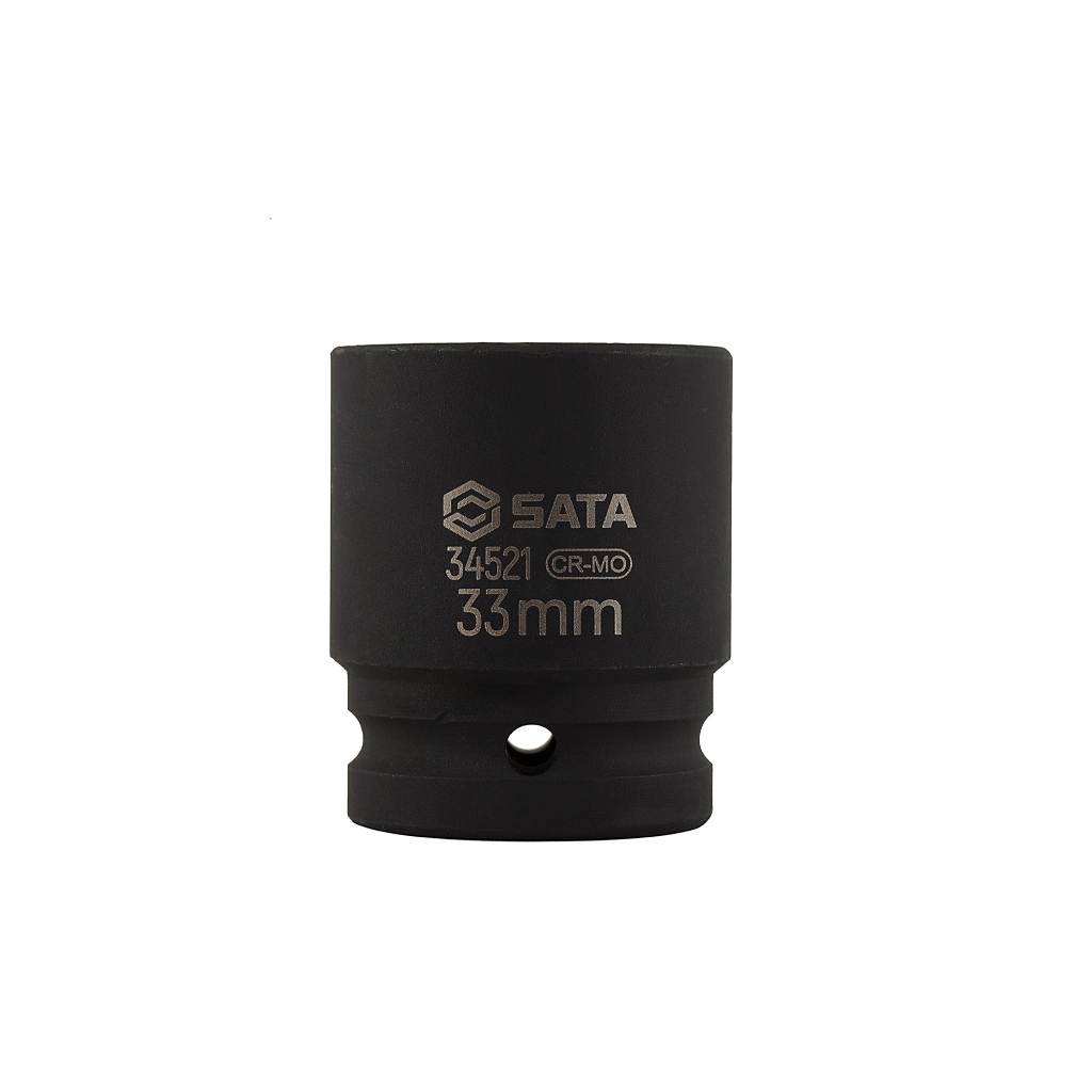 SATA ลูกบล็อกลมสั้น 3/4" ดำสั้น ขันล้อ ถอดน็อตล้อ 34, 36, 38, 41, 42, 46, 50, 55, 65 มม. 34522 - 34550