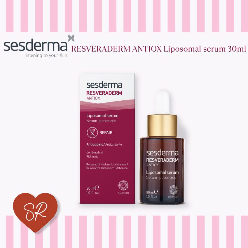 SESDERMA RESVERADERM LIPOSOMAL SERUM 30ML เซรั่ม Antioxidant + ลดริ้วรอย