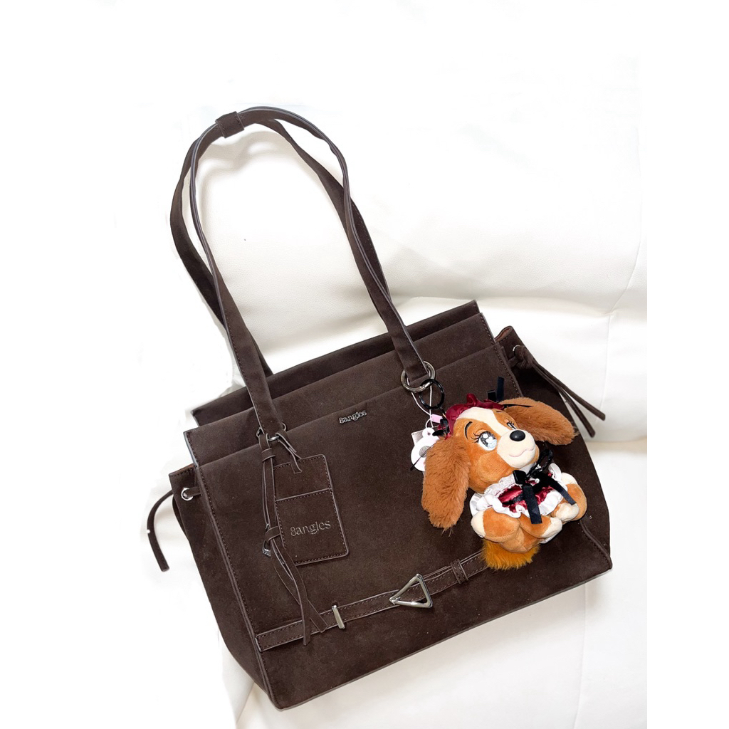 (Used) Shoulder bag | แบรนด์ 8angles หนังกลับ สภาพดี