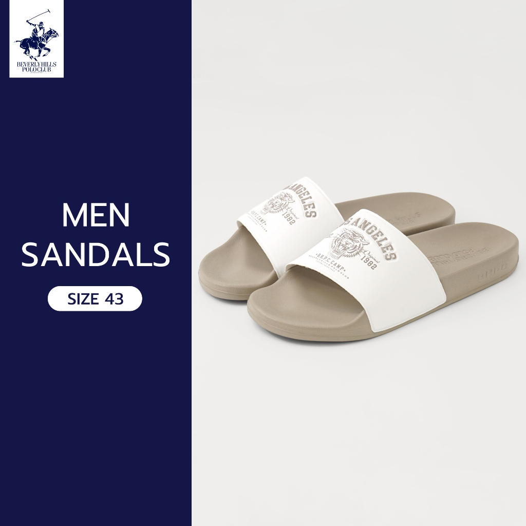BEVERLY HILLS POLO CLUB  รองเท้าแตะสวม  สำหรับผู้ชาย 43