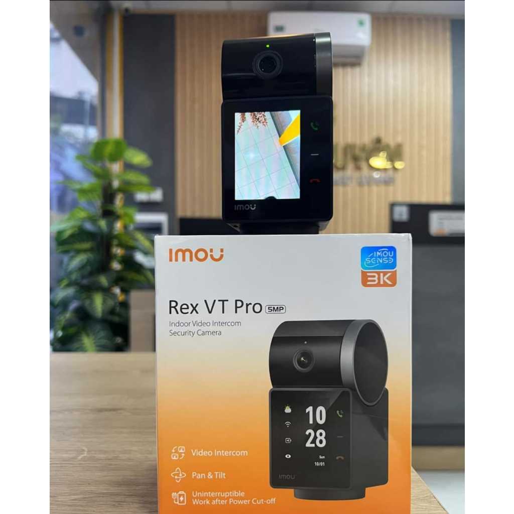 กล้องวงจรปิดวิดีโอคอล Wi-Fi IMOU รุ่น IPC-S2VBP-5M0WR (IMOU REX VT PRO) 5MP