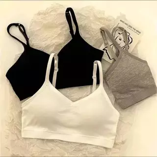 [Y D]🔥พร้อมส่ง🔥เสื้อในเด็กโต เสื้อในสปอร์ตบราเด็กผู้หญิง (ฟรีไซส์) รอบอก 24-32 นิ้ว เสื้อในนักเรียน แบบสวม#501-1