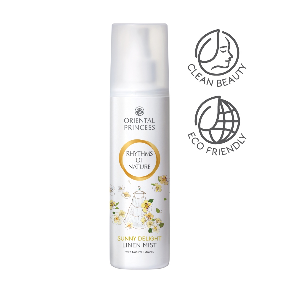 oriental princess Linen mist สเปรย์ฉีดผ้าหอม oriental princess Rhythms of Nature Sunny Delight Linen