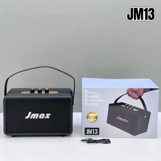 ลำโพงบลูทูธ JMAX-JM13 24W แบตเตอรี่ 3000mAh พร้อมสายหิ้ว ปรับเบสได้ ของแท้100% Bluetoothไร้สาย