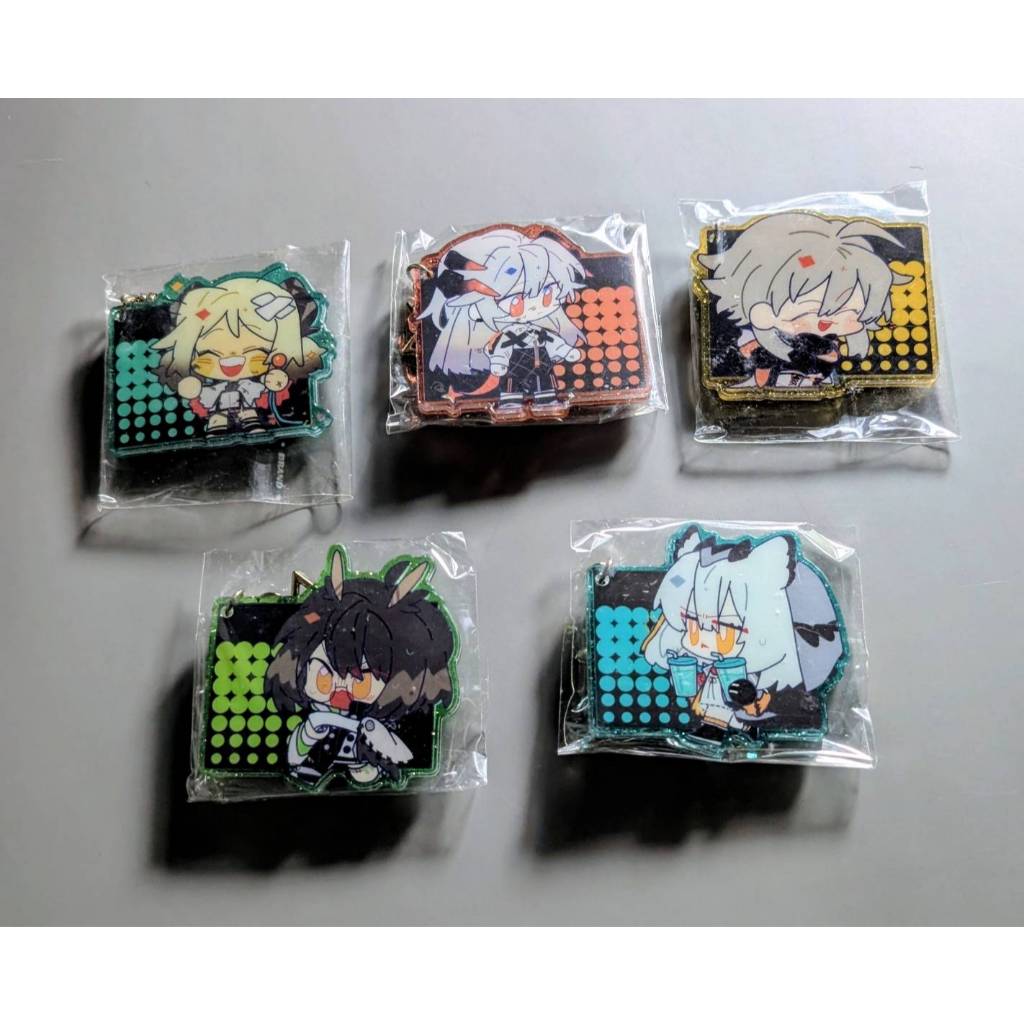 พวงกุญแจ Arknights   Rhine Lab  indigo Series  ของใหม่ **พร้อมส่ง**