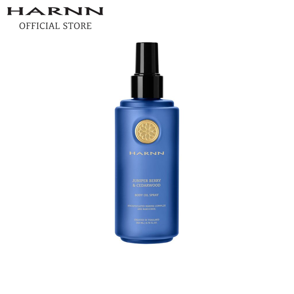 HARNN JUNIPER BERRY & CEDAR WOOD BODY OIL SPRAY 260 ML