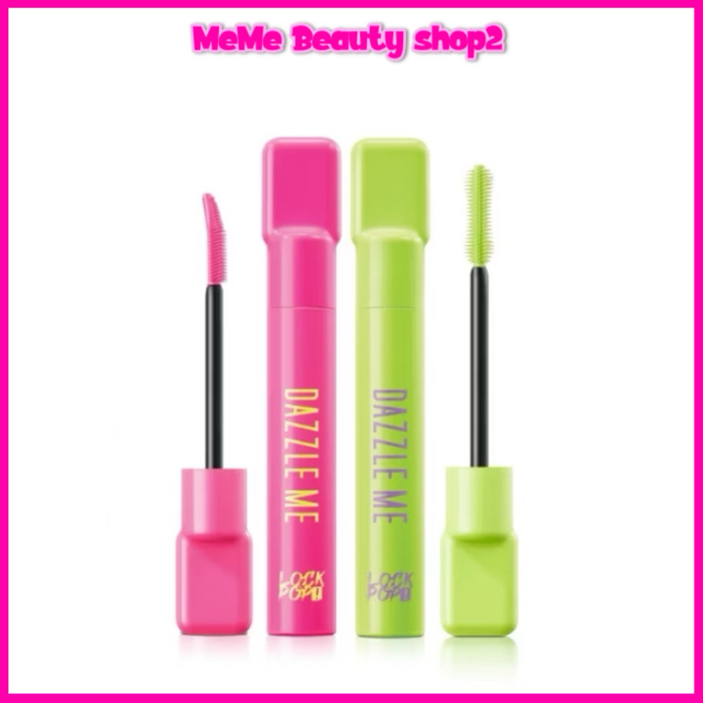 (มาสคาร่า)DAZZLE ME Lock&Pop! LongLashTing / VoluMaxing Mascara มาสคาร่ากันน้ำ กันเหงื่อ ไม่แพนด้า ม