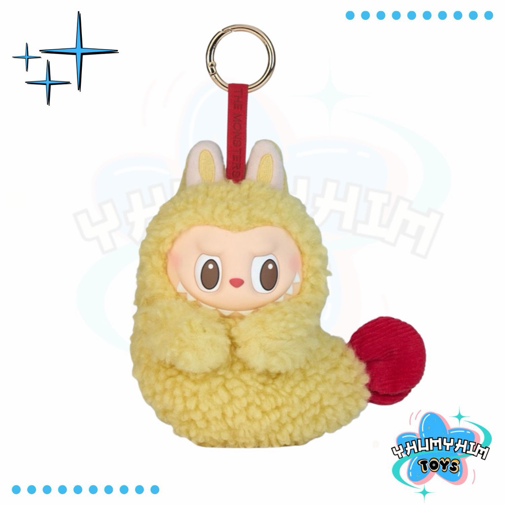 🍤พร้อมส่งในไทย🍤พวงกุญแจ Labubu กุ้งเทมปุระ THE MONSTERS Wacky Mart Series-Earphone Case