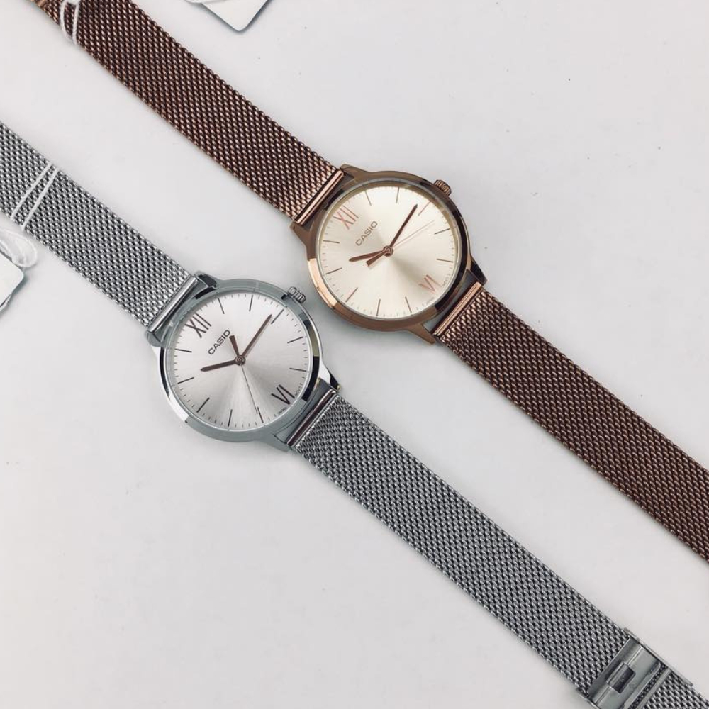 Casio Standard นาฬิกาข้อมือ รุ่น LTP-E157M,LTP-E157MR,LTP-E157MRB (LTP-E157M-7A,LTP-E157MR-9A)