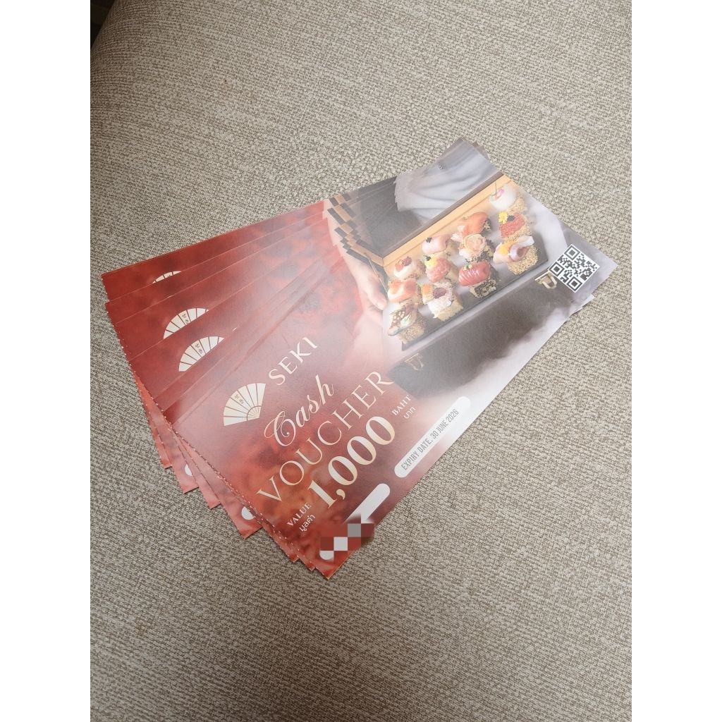 Cash voucher Seki Sushi