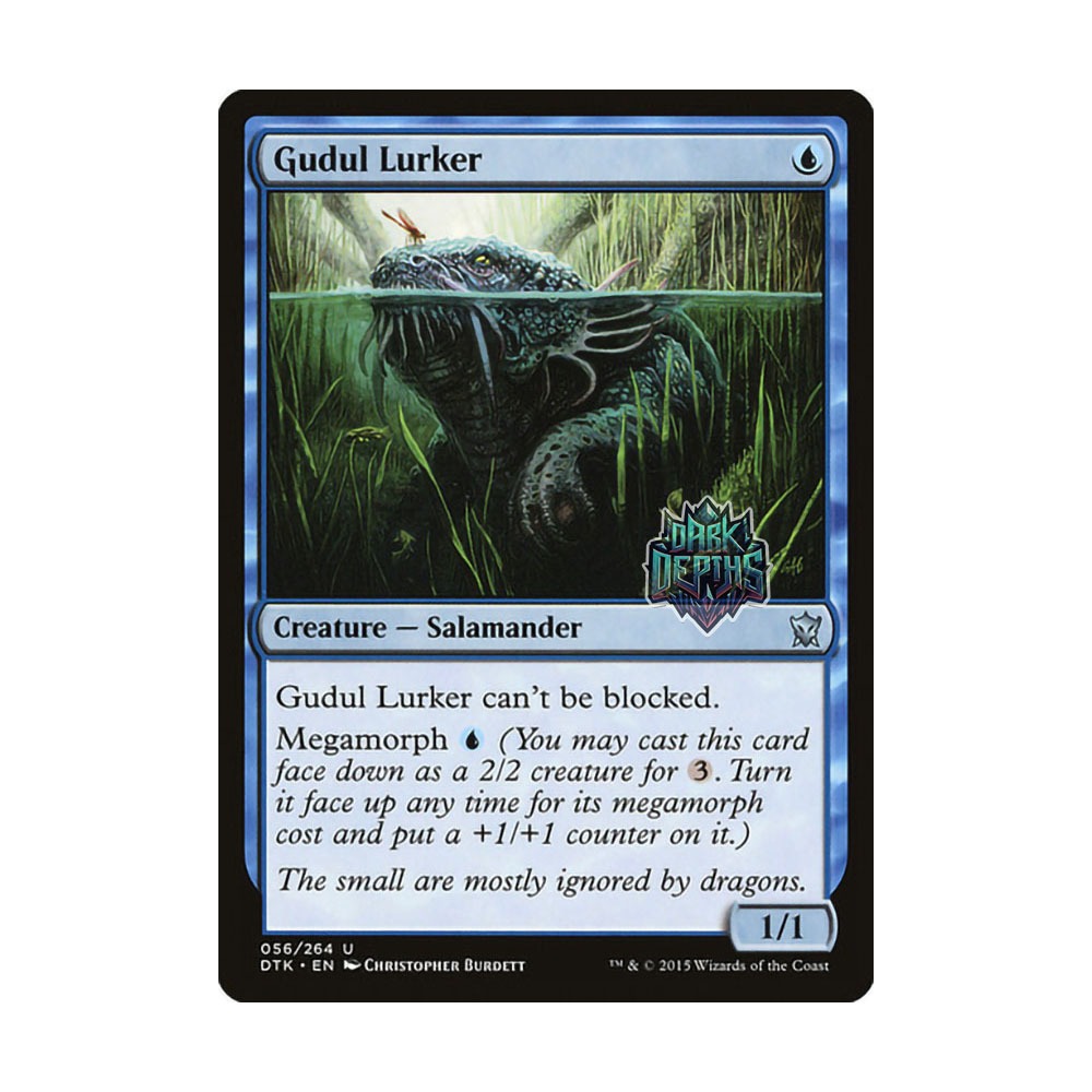 [MTG] Gudul Lurker [DTK] [BLUE] [CREATURE] [U] - Magic the Gathering SINGLES