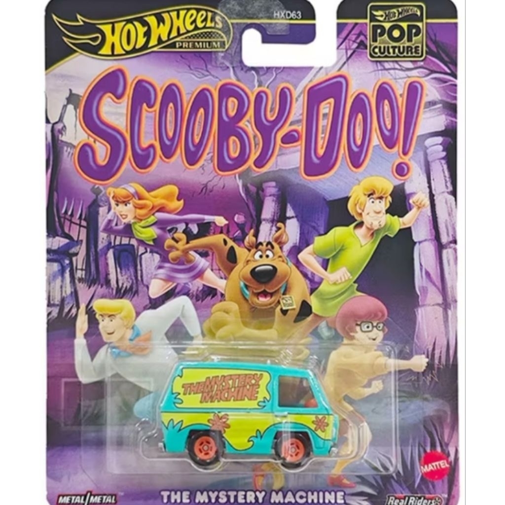Hot Wheels Premium Pop Culture รุ่น Scooby-Doo The Mystery Machine