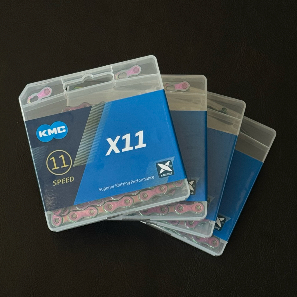 โซ่ KMC X11 สี Aurora Pink