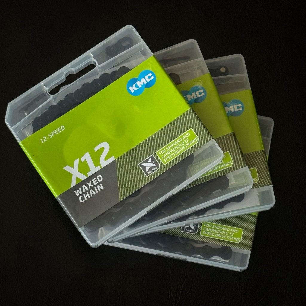 โซ่ KMC X12 WAXED สีดำ