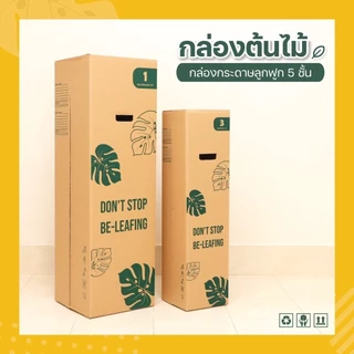 กล่องต้นไม้ เบอร์ 1 กล่องพัสดุฝาชน แพ็ค 8 ใบ หนา 5 ชั้น ราคาส่ง พร้อมส่ง PerfectBox