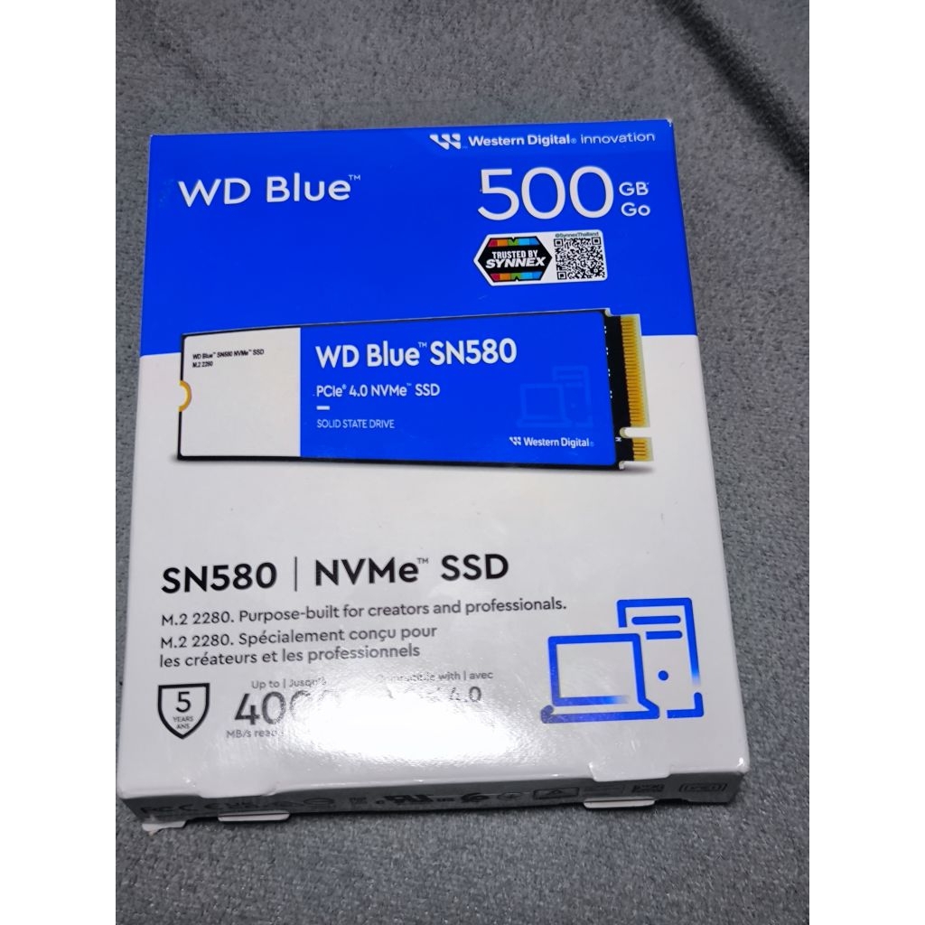 wd sn580 500gb pcie 4.0 มือสองสภาพดีพร้อมส่ง