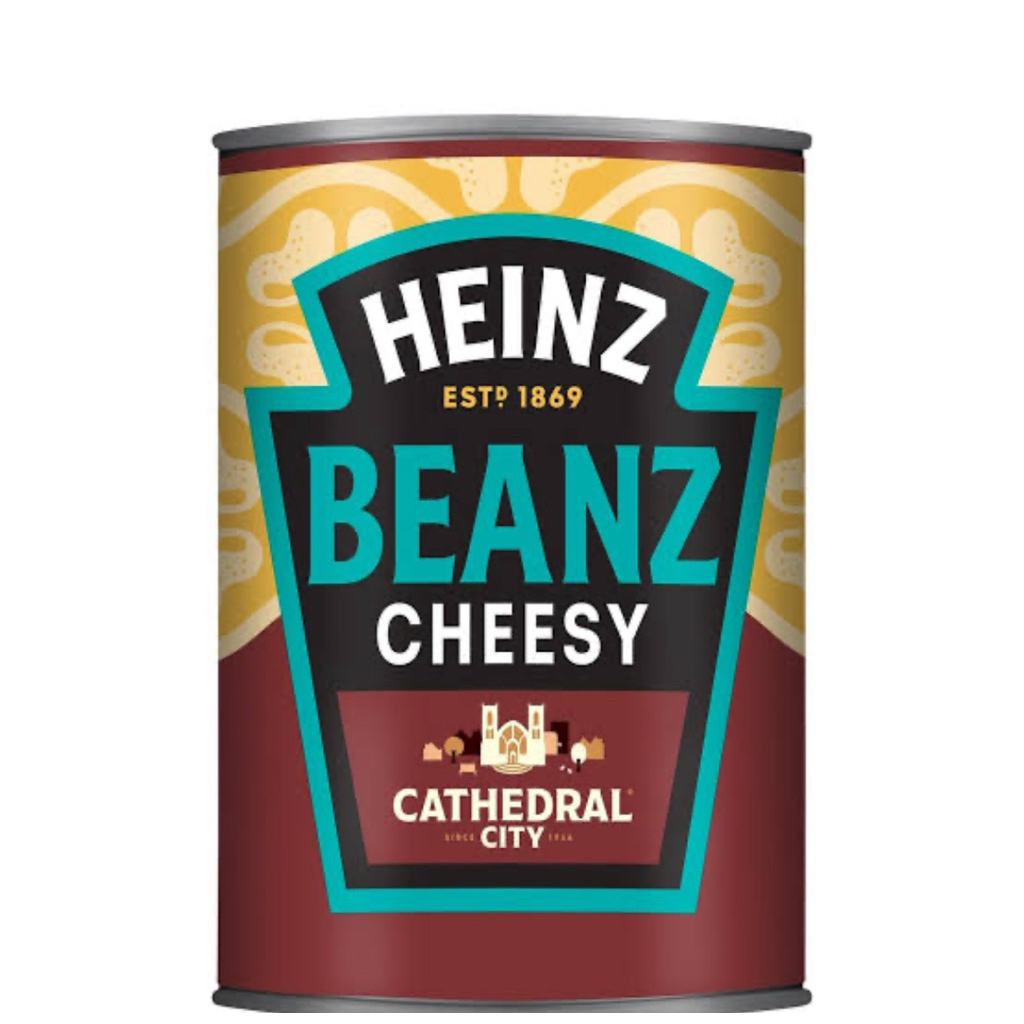 [ส่งด่วนจ้า] Heinz Cathedral City Cheesy Baked Beans 390/Heinz Baked Beanz in Tomato Sauce Snap Pots