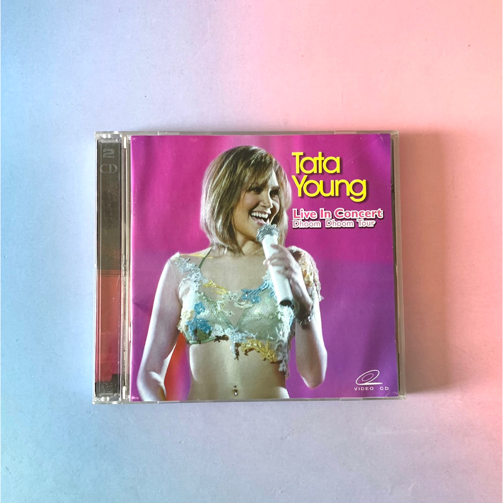 🛒 (พร้อมส่ง) 2xVCD วีซีดีคอนเสิร์ต/แสดงสด: Tata Young (ทาทายัง) — Live in Concert Dhoom Dhoom Tour 2