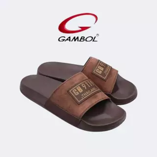 NFshoes รองเท้าแตะแบบสวม Gambol รุ่น GM42206/BGL104 ไซส์ 36-44 พื้นนุ่มสบาย รองเท้าแตะลำลอง ดีไซน์สุดเท่ห์