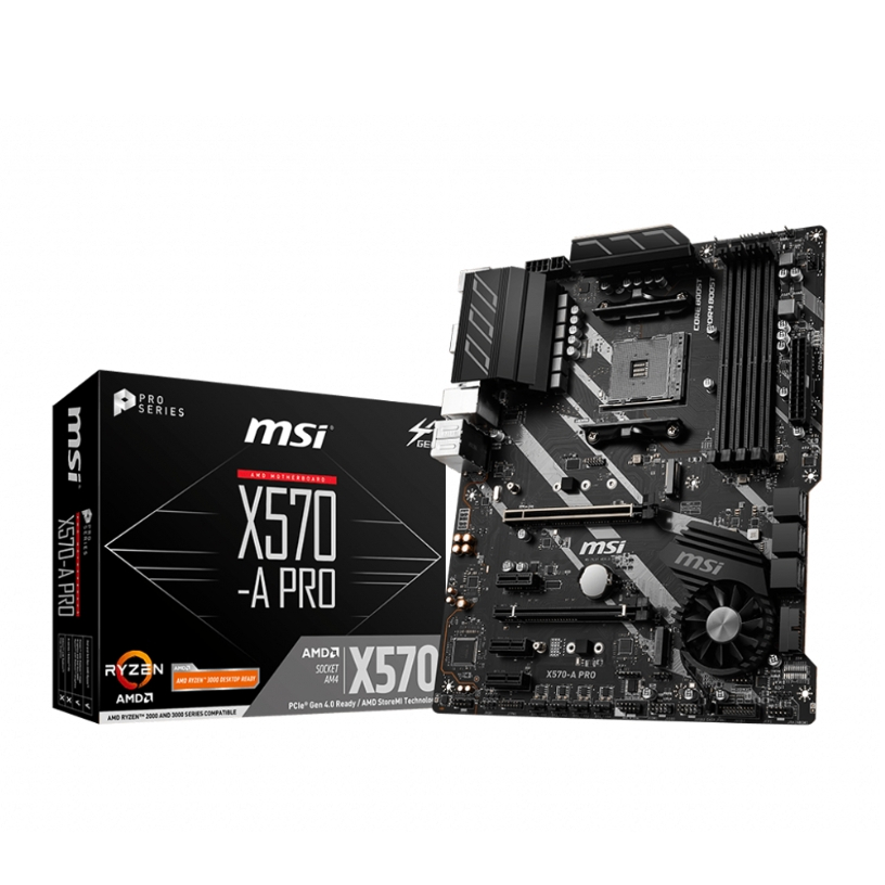 MAINBOARD (เมนบอร์ด) AM4 MSI X570-A PRO