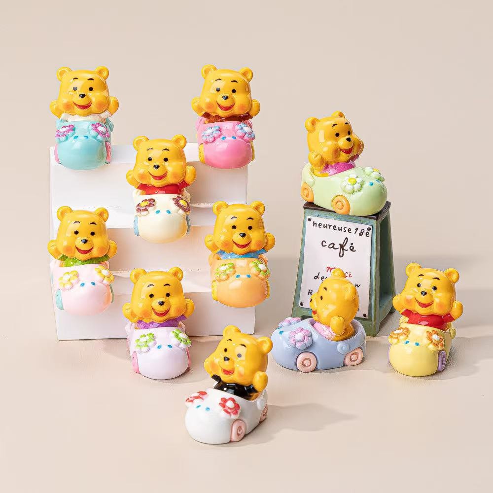 1ชิ้น ตุ๊กตาโมเดล MODEL ไม่เจาะ การ์ตูนน่ารักๆ มีหลากหลายแบบ โมเดลตกแต่งโต๊ะ DIY