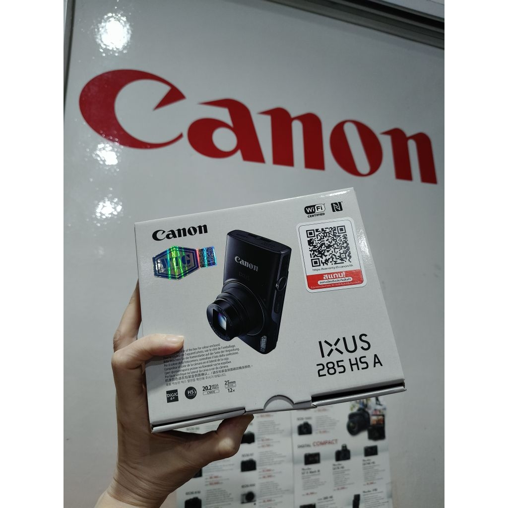 new กล้อง canon ixus 285 hs A WiFi มือ1 ใช้ได้อีกยาวนานแสนนาน ส่งไวมาก ประกันศูนย์แคนอนไทย แท้ชัวร์ 