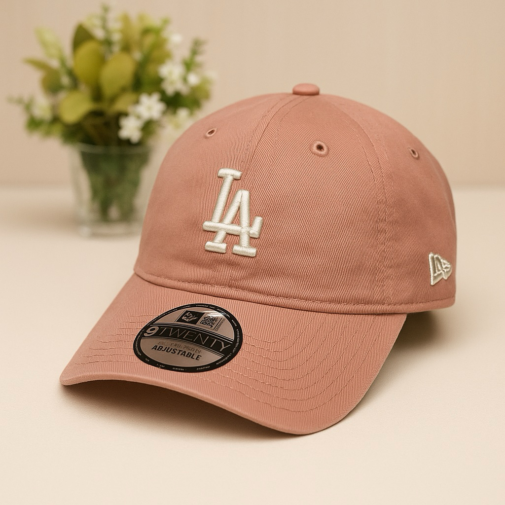 หมวกทรงอ่อน New Era 9Twenty LA Adjustable Cap (Pink)