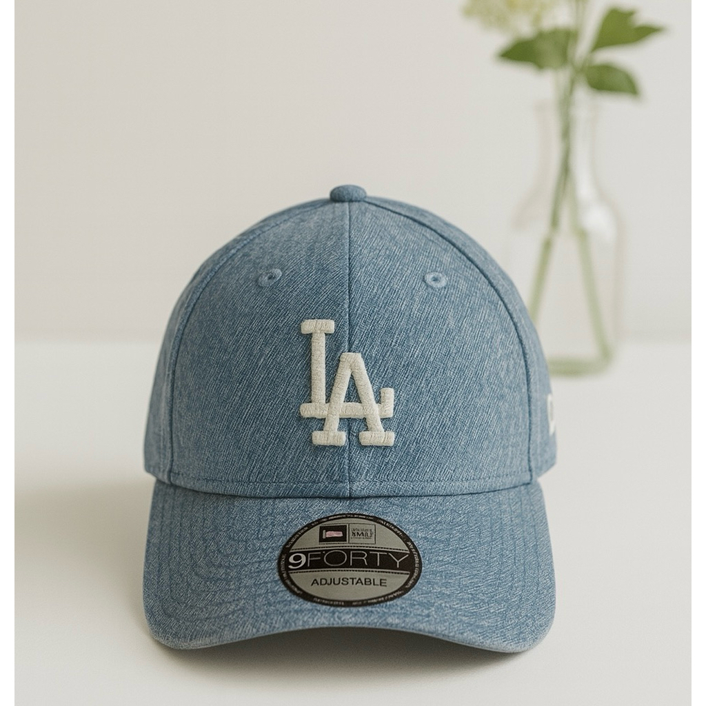 New Era 9forty LA Denim Adjustable Cap