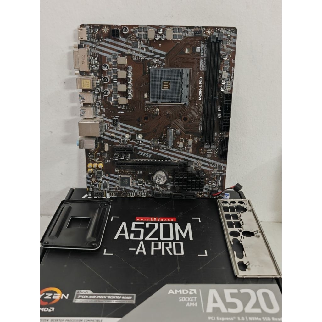 MSI A520M A PRO AM4  มือสอง