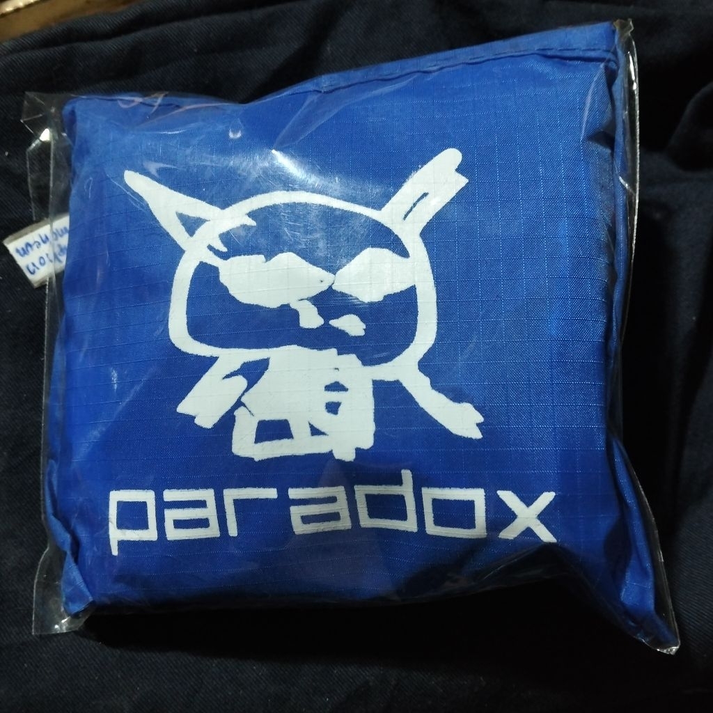 กระเป๋าผ้า วง paradox เก็บพับได้ สีน้ำเงิน สินค้าลิขสิทธิ์แท้