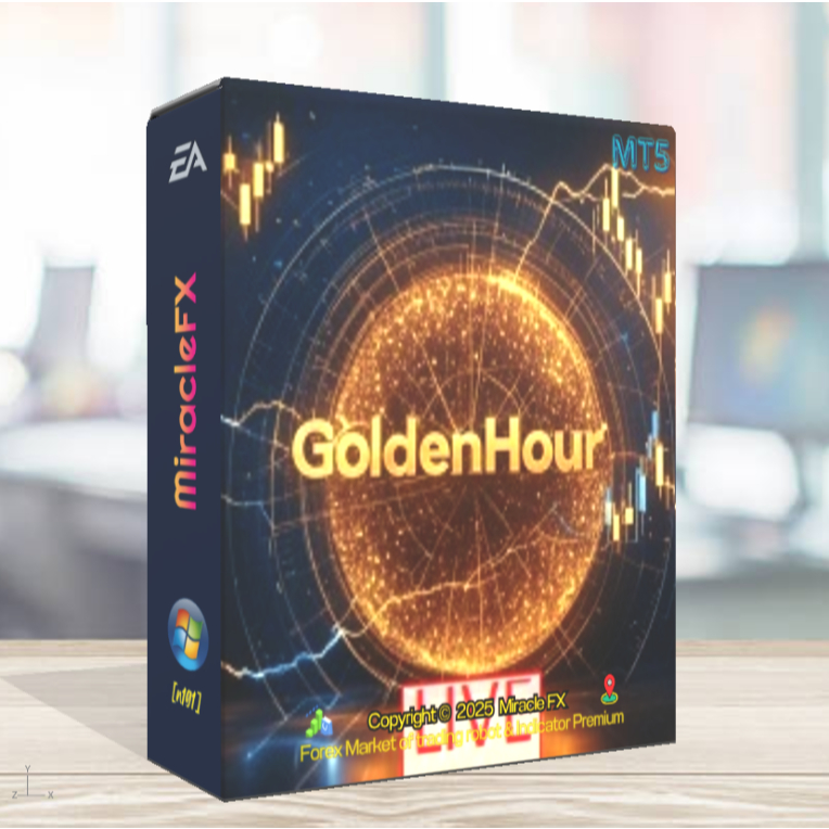 โปรแกรมเทรดอัตโนมัติ EA GoldenHour MT5 (ไม่เหมาะกับโบรค Exness)