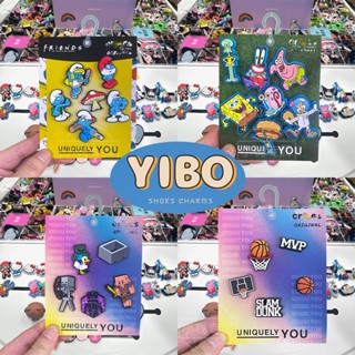 จัดส่งจากกรุงเทพ/แบบใหม่/จิ๊บบิทซ์/jibbitz สูท/ใช้ได้กับ cro…