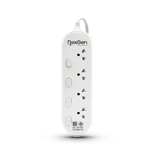 Nexgen ปลั๊กไฟ รับประกัน 3 ปี มีUSB 2300W ปลั๊กพ่วง หัวชาร์จUSB ปลั๊กสามตา 3เมตร / 5เมตร