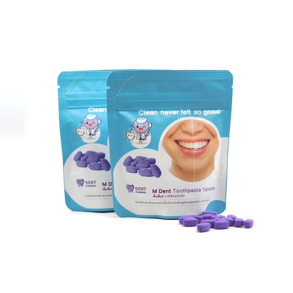 M DENT TOOTHPASTE TABLETS 30TAB.BYMAHIDOL