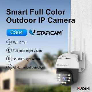 VSTARCAM CS64 WiFi SUPER HD 1296P 3MP กล้องวงจรปิด Ai ตรวจจับแจ้งเตือน พูดคุยโต้ตอบได้ มุมมองกว้าง