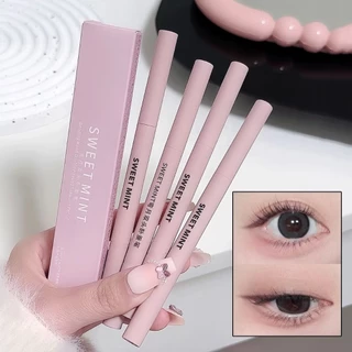 N487 sweet mint ปากกาดอลลี่อาย 2 หัวในแท่งเดียว เขียนง่าย พร้อมฟองน้ำ กันน้ำกันเหงื่อ เป็นธรรมชาติ ติดทนนาน
