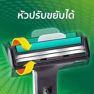 ยิลเลตต์ เวคเตอร์ ใบมีดโกน แพ็ค 8 ชิ้น GILLETTE VECTOR BLADE 8 CARTRIDGES REFILLS