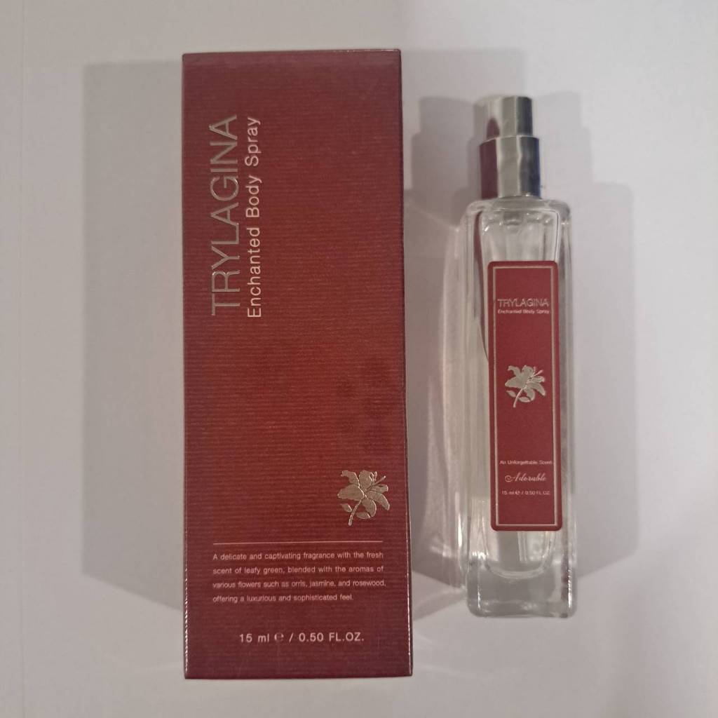 Enchanted Body Spray น้ำหอมไตรลาจิน่า15ml กลิ่นหอมมาก มีจำนวนจำกัด