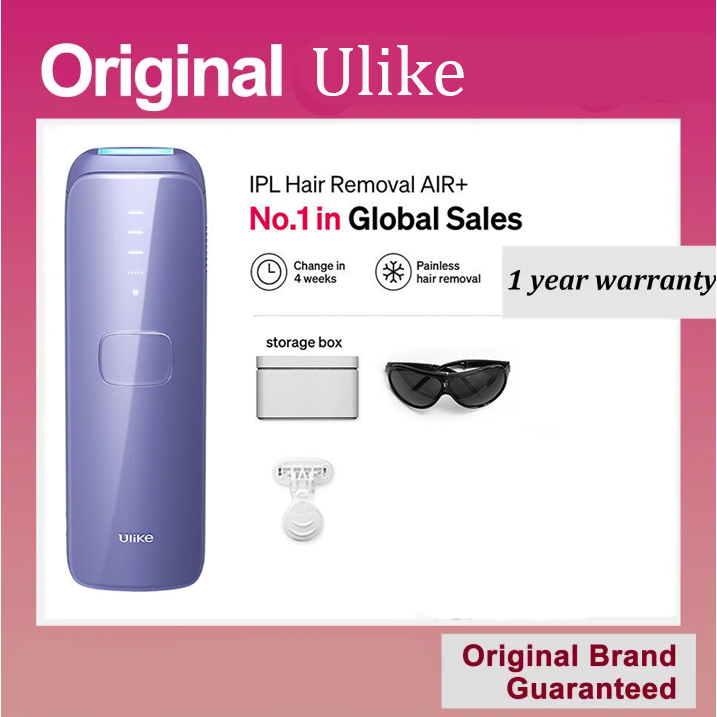 Ulike Laser Hair Removal Air 3 Ice-Cooling IPL Device Hair Removal for Nearly Painless